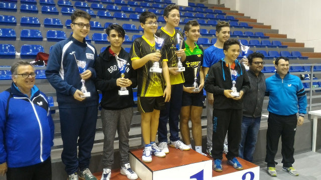 Podio torneo nazionale Linera Santa Venerina (CT) - Allievi